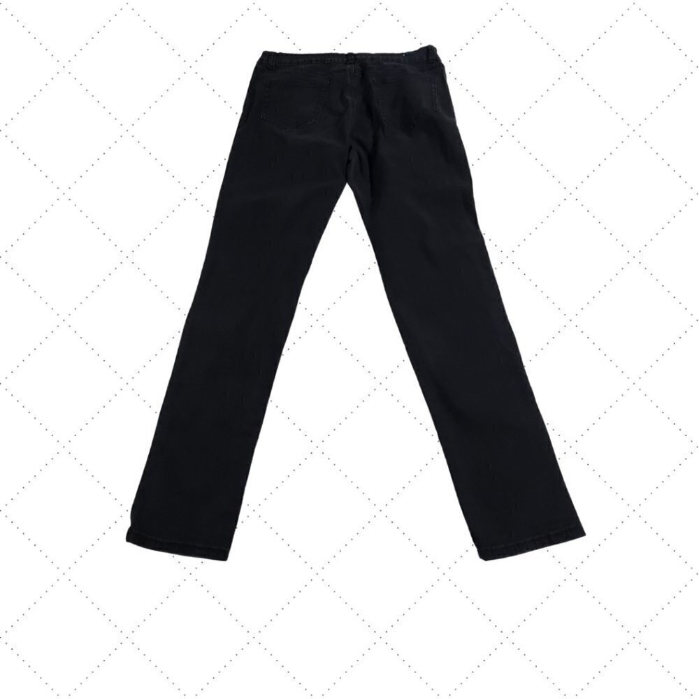 Flaxi Size 12 Black Stretch Denim Jeans